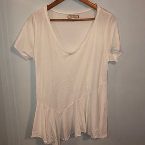 Anthropologie White Tee
